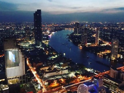 Бангкок Вечерний Контраст